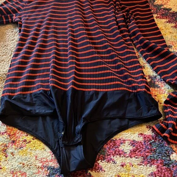 J crew xl striped Bodysuit - Picture 5 of 7